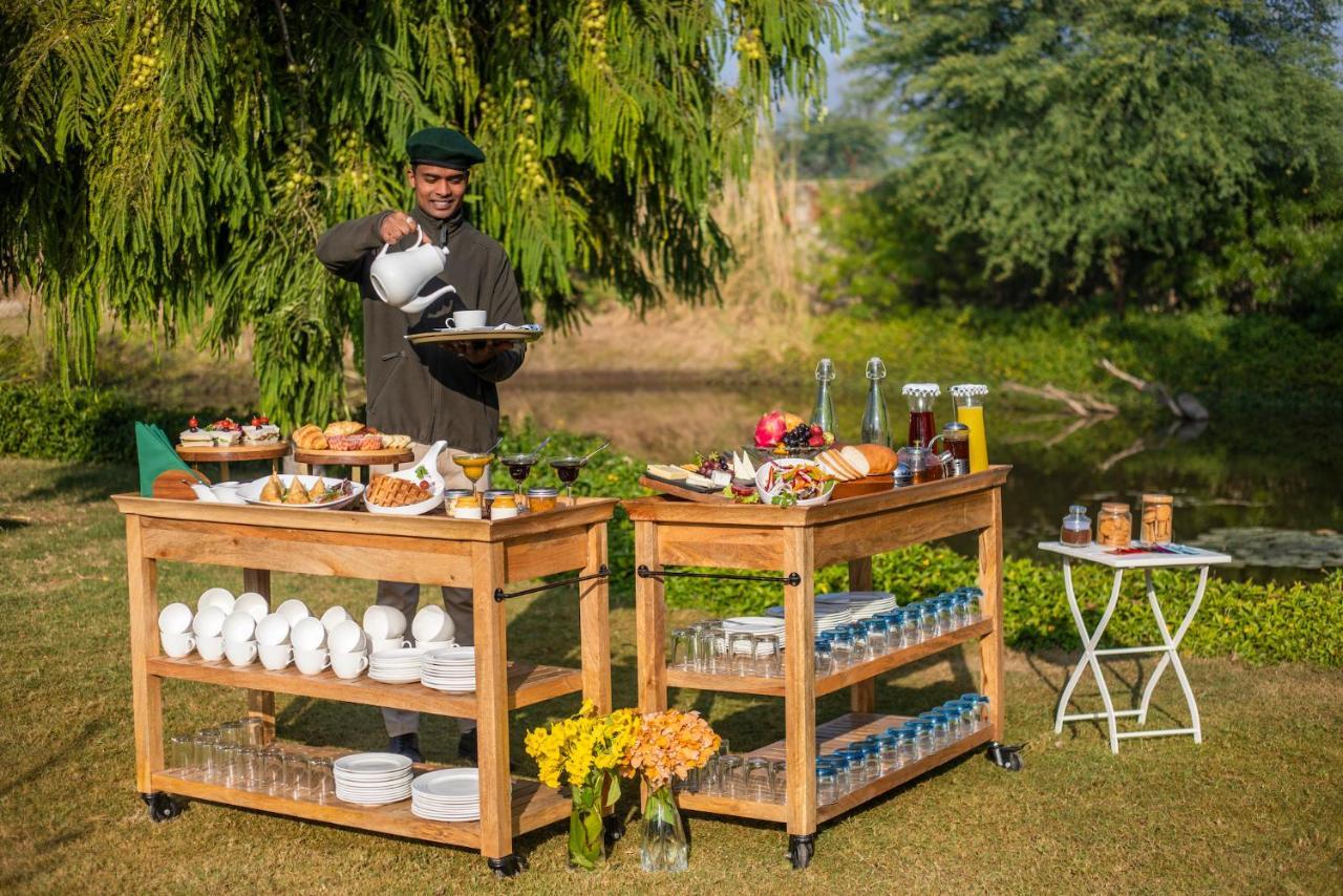 Sariska Manor Luxury Cottages Tehla Eksteriør bilde