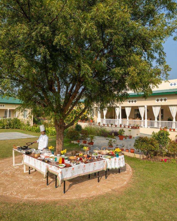 Sariska Manor Luxury Cottages Tehla Eksteriør bilde